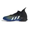 New Adidas PREDATOR Series Durable Breathable Mid Top Kids' Soccer Shoes Black Blue Kids' FY0624