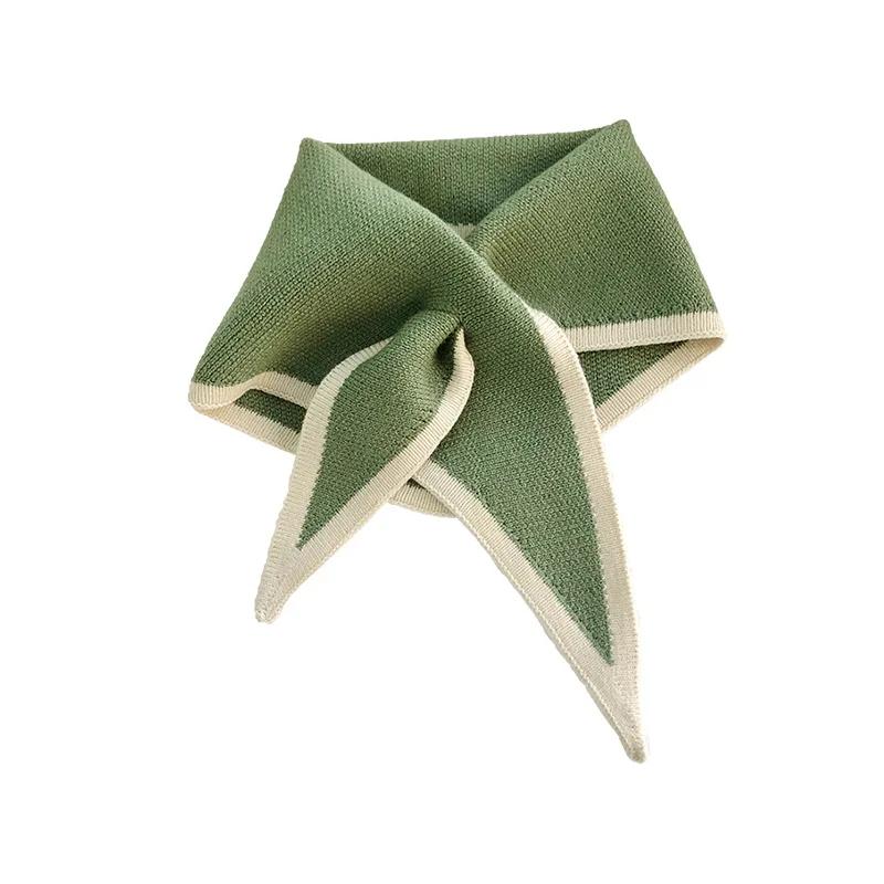 Kobiety Jesień Ciepłe Fałszywe Kołnierze Mały Szal Kobiecy Dzianinowy Szalik Dziewczęcy Koszula Fałszywy Kołnierz Do Swetra Koszula Sukienka Odpinany Kołnierz