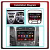 2Din Android Car-Play Car Radio,Honda Stream 2000-2005,Multimedia Player Head Unit Stereo GPS Navigation BT WIFI,1+16GB