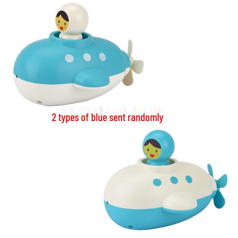 Wind-Up Water Spray Submarine Toy for Kids - Summer Bath & Shower Fun