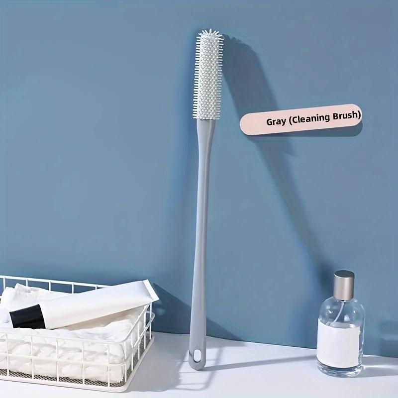 

1 шт. Эргономичная щетка для пилинга стоп с длинной ручкой и мягкой силиконовой щетиной, отшелушивающая скраб-массажер для пальцев ног и спины для удаления, ручной инструмент для ванной 2pcs