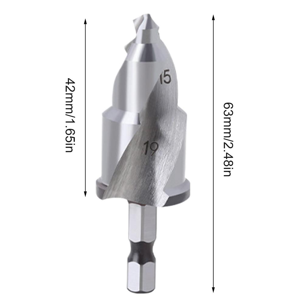 

Твердое коническое сверло PPR, быстросменное сверло, расширитель, трубный инструмент для ремонта водопроводных труб, набор расширителей отверстий красный