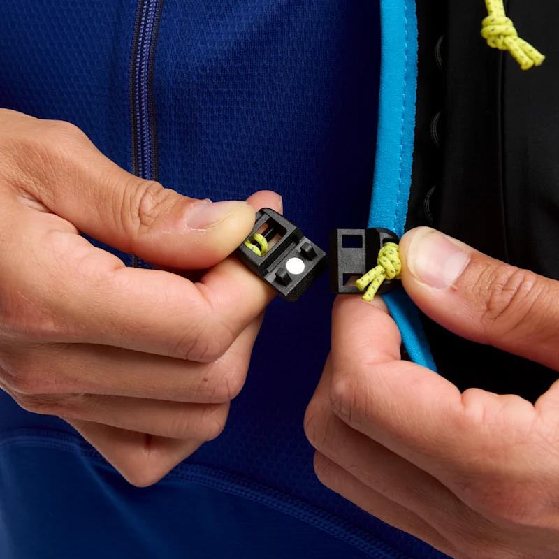 Hoka One One Trail Run Vest 10L Letter Lace Sleeveless Comfortable Casual Vest Unisex Vests 1175570-BLK