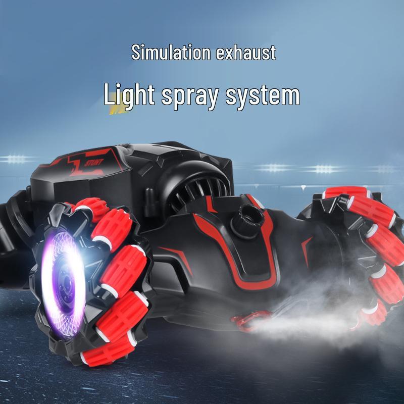 Gesture-Controlled Stunt Light Spray Off-Road Remote Car - Kids' Electric Climbing Toy
