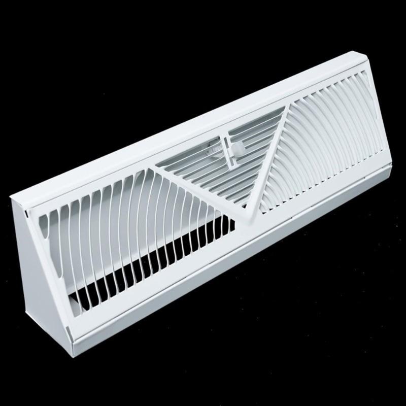 18 Inch Floor Vent Strong 180 Degree Air Distribution Easy To Clean Removable Cover Quiet Designs Air Vent for Home Use