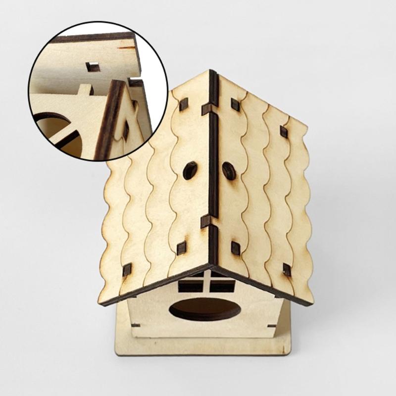 Parrot Cage House Cage Nesting Box Nest Cage Standing Hideouts Supplies DIY Bird Outdoor Nesting Box for Bird Parrot