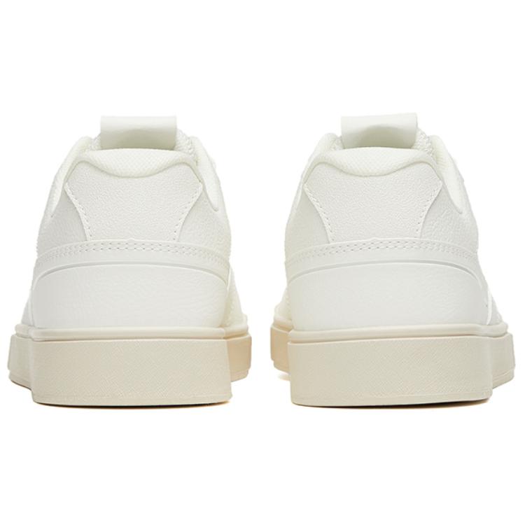 Anta Street Fun GZ Lifestyle Series Non-Slip Wear-Resistant Low-Top Skate Shoes Women sneaker Ivory-White 922318016-7