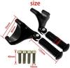 HDBUBALUS Motorcycle Tandem Steps Rear Passenger Footpegs for Harley Sportster 883 1200 48 72 XL 2004-2013