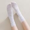 1 Pair Flower Lace Socks Fashion Mesh Retro Hollowed Out Lolita Crew Socks Sweet Pile Socks Daily Thin Vintage Women