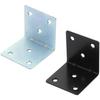 Reinforced L-shaped 90° Angle Iron Bracket Connector