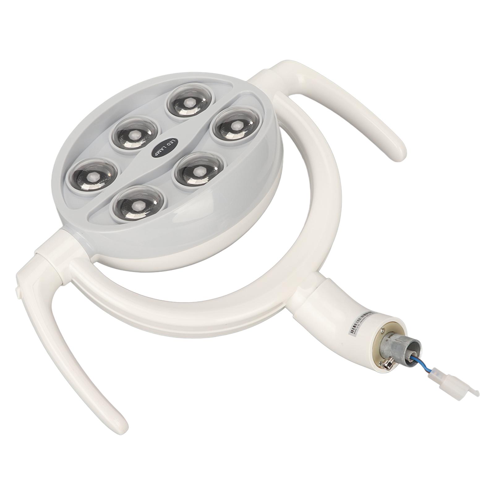 

Стоматологічне Оральне Світлодіодне Світло 6 Світлодіодів Розумний Датчик Яскравість Кут Регульований Супер Яскраве Безтіньове Оральне