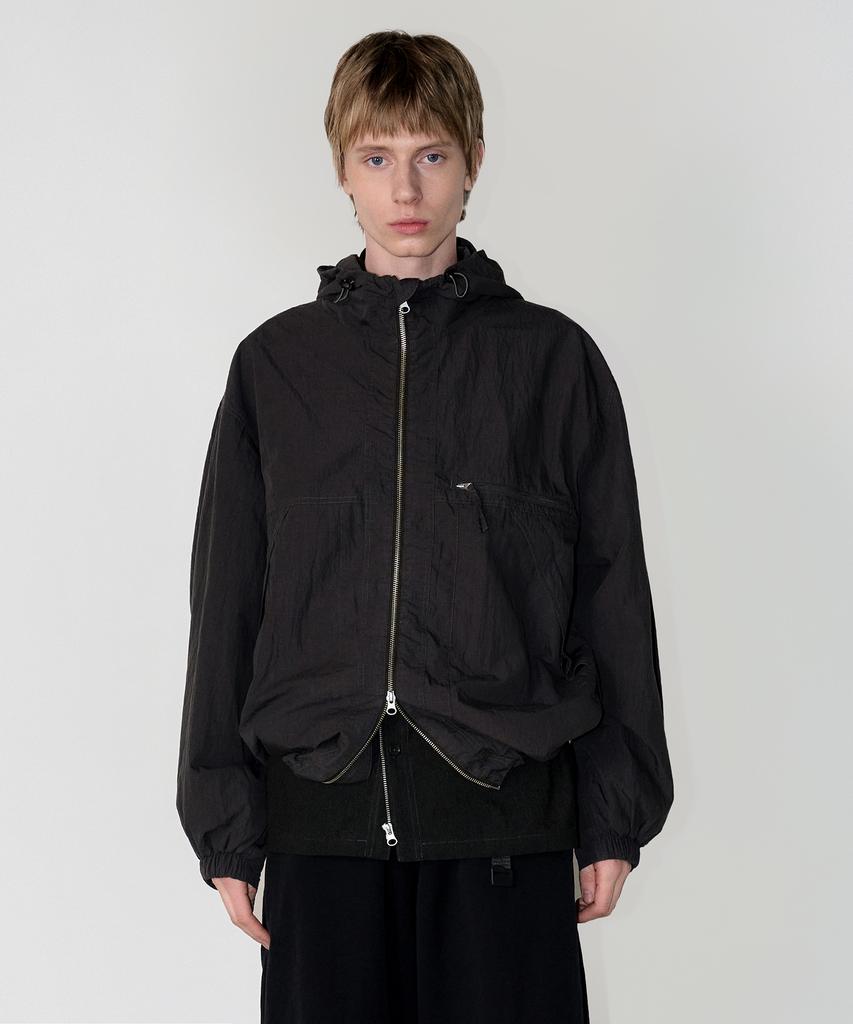 Knouun Hooded Jacket (Charcoal)