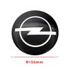 4 Stück 56mm Für Opel Astra j g Insignia Corsa d Vectra c Zafira a Auto Gadgets Auto Radnabenkappe Felgenabdeckung Emblem Aufkleber