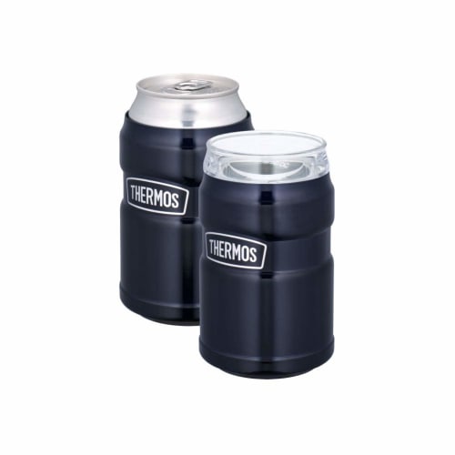Thermos Outdoor Series Cold Can Holder for 350ml Cans 2way Type Midnight Blue ROD-002 MDB
