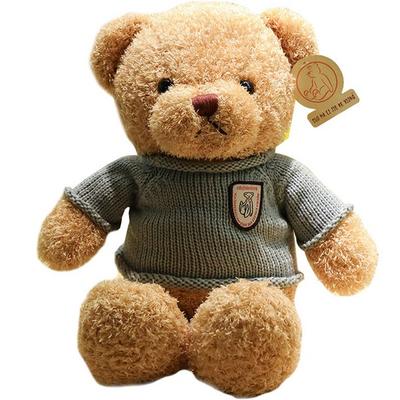 Nature Times Teddy Bear, suéter azul, 50 cm, juguetes populares para niños coreanos