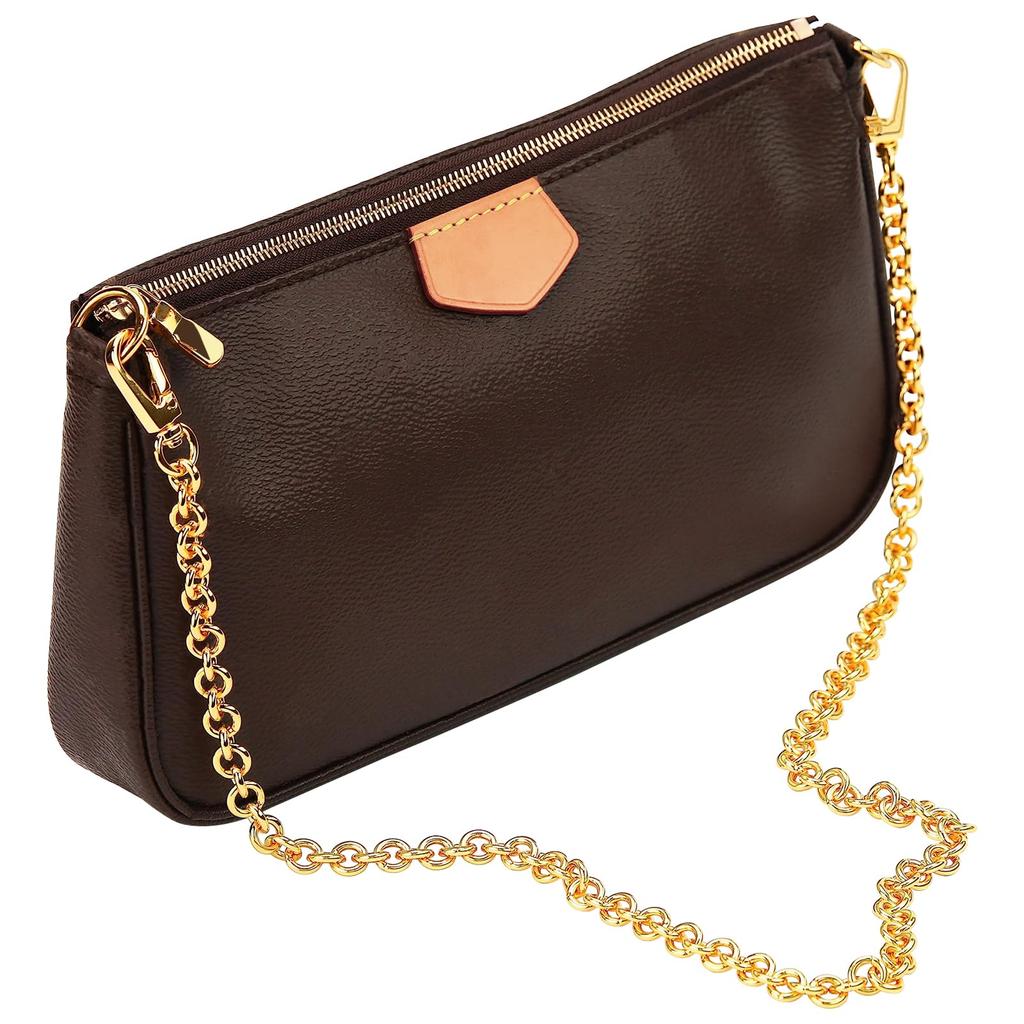 Jiesinlov Wallet Chain Strap, Crossbody, Handbag, Shoulder Bag Strap with Replacement Metal Buckle (D 120cm)
