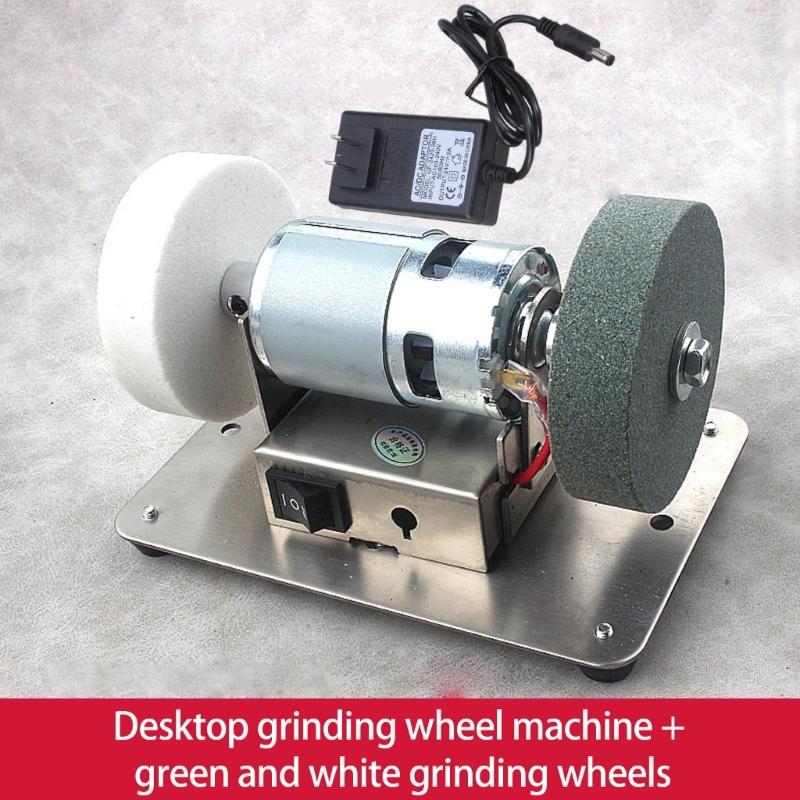 6000rpm Adjustable 100W Electric Benchtop Belt Sander For Metal Woodworking Polishing Tool Sharpening Projects