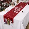 Weihnachtsmann Weihnachts-Tischläufer Frohe Weihnachten Dekoration für Zuhause 2025 Weihnachtsfeier Tischdeko Navidad Noel Neujahr 2026