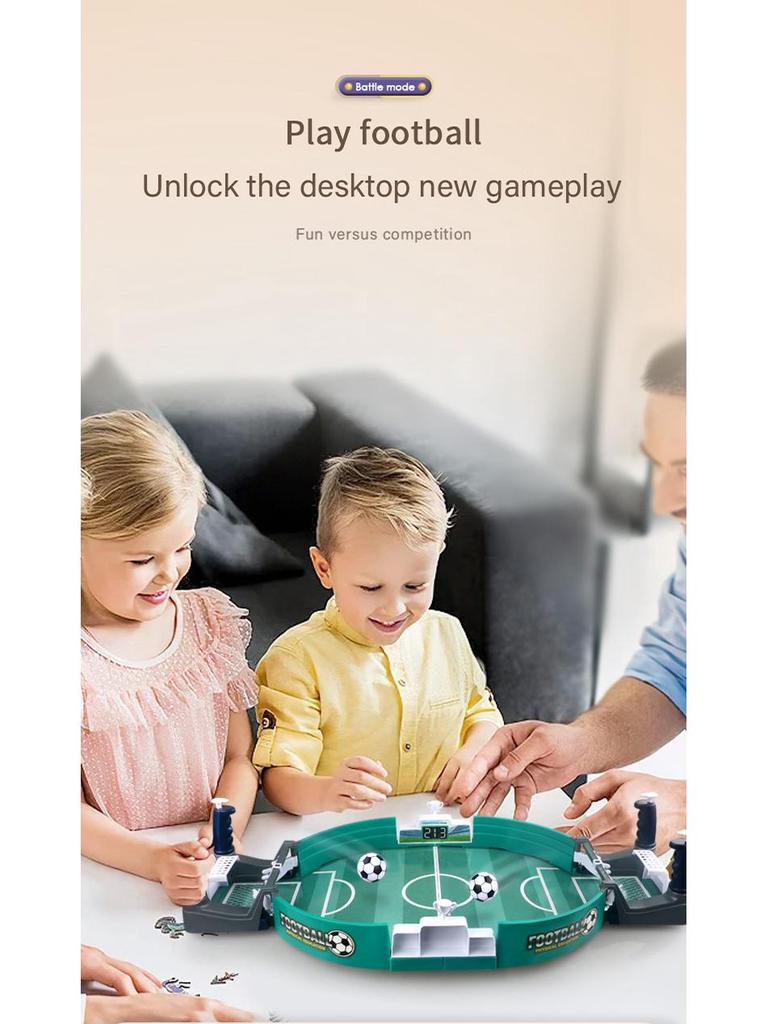 TEMU Interaktives Tischfußball-Desktopspiel für zwei Spieler für Kinder