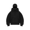 Unisex Double Hood Fleece Zipper Jacket for Spring, Autumn, and Winter