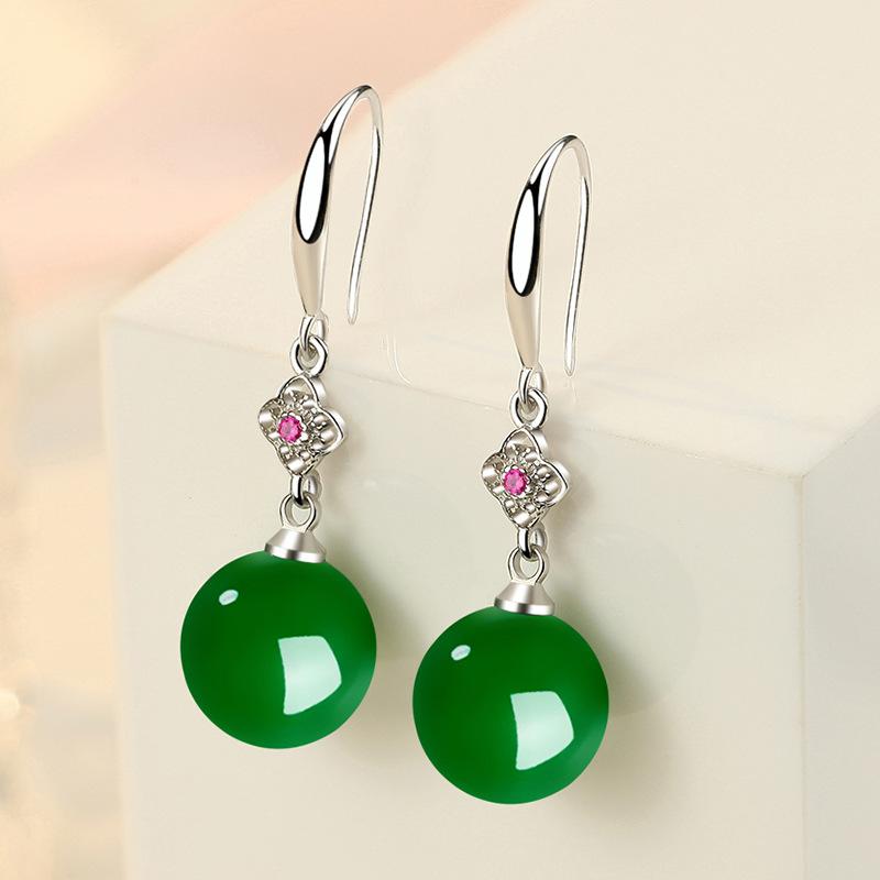 Ohrringe aus 925er Sterlingsilber für Damen, origineller Charme, doppelte Creolen mit Pavé-Zirkonia, feiner Verlobungs- und Jahrestagsschmuck, Geschenk 5355