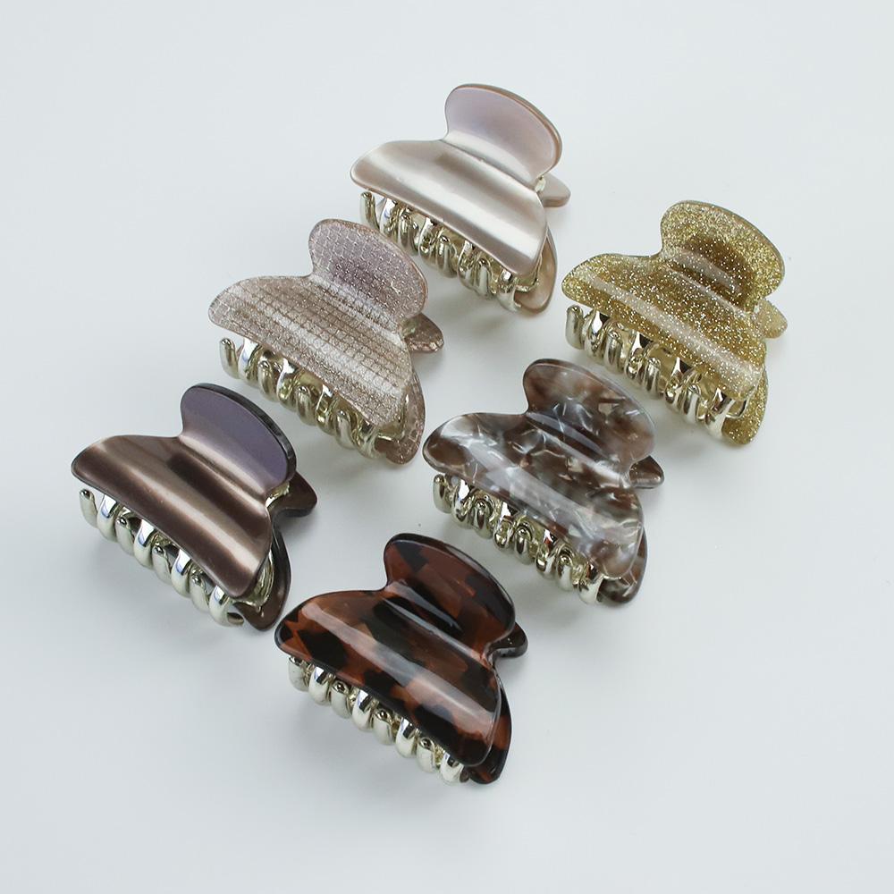 5pcs/10PCS Women Plastic Headbands 0.8cm Thin Plain Matte Hairbands Non-slip Hair Hoops For Girls Daily Wear