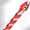 Four-Edged Eccentric Drill Bit Serrated High Hardness Tile Drill Bit Skewed Head Hexagonal Shank Drill Bit Set Drilling Tool