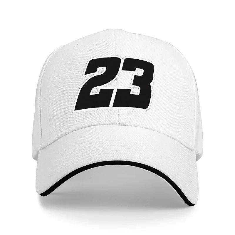 Nummer Baseballkappe Schwarz mit Weißem Rand Sportlicher Stil Hut für Unisex und Damen Lässiges Streetwear Modeaccessoire