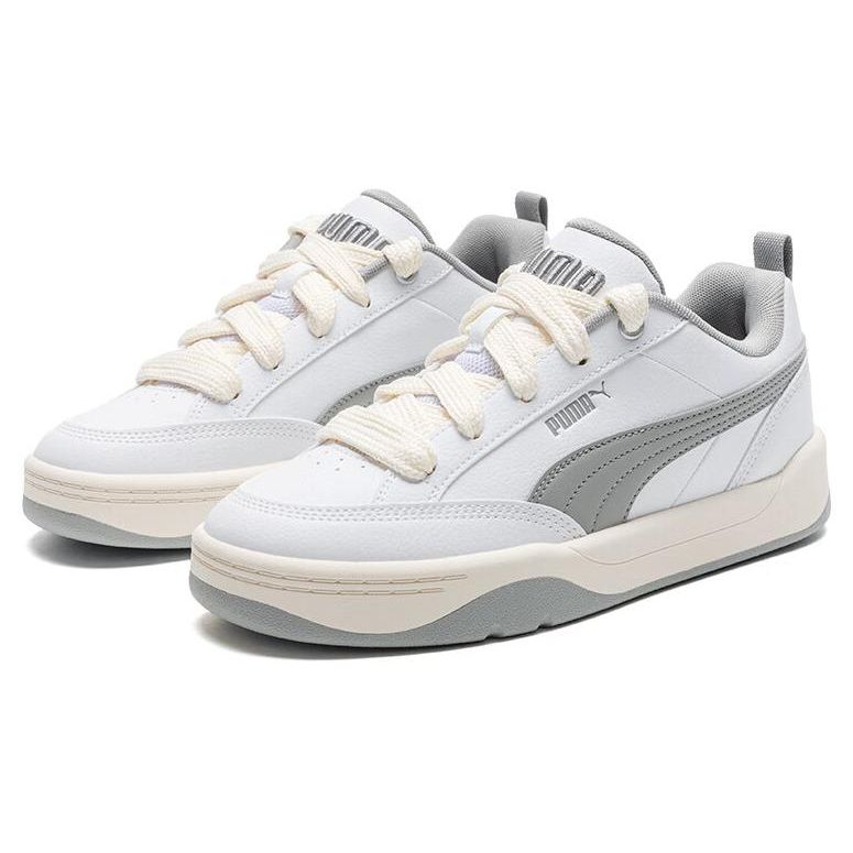 Puma Park Lifestyle Casual Low-Top Sneakers Unisex Sneakers White Gray 395084-01