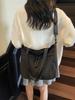 Minimalist Nylon Tote Bag With Top Zipper For Daily Commuting And Casual Wear