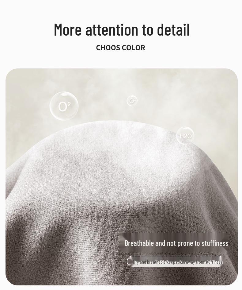 Velvet Women's Seamless Thermal Fleece-Lined Underwear Set for Autumn Winter