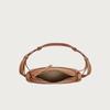 French Niche Women's Bag Armpit Dumplings Camel Leather Crescent Bag High-capacity Messenger Bag For Women