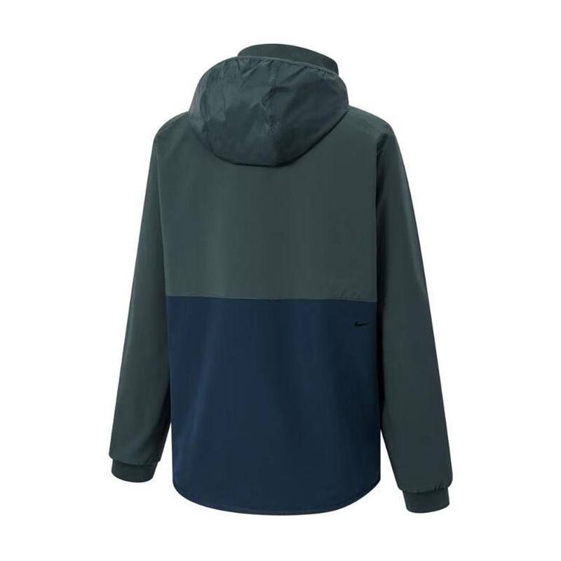 Nike Hooded Sports Casual Long Sleeve Multi-Pocket Outdoor Work Jacket Men Jackets Green FV8763338