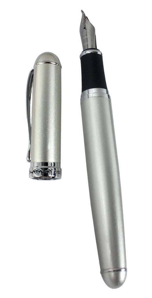 Gullor Jinhao X750 Calligraphy Fountain Pen with Stainless Steel Medium 18KGP Silver Nib, -