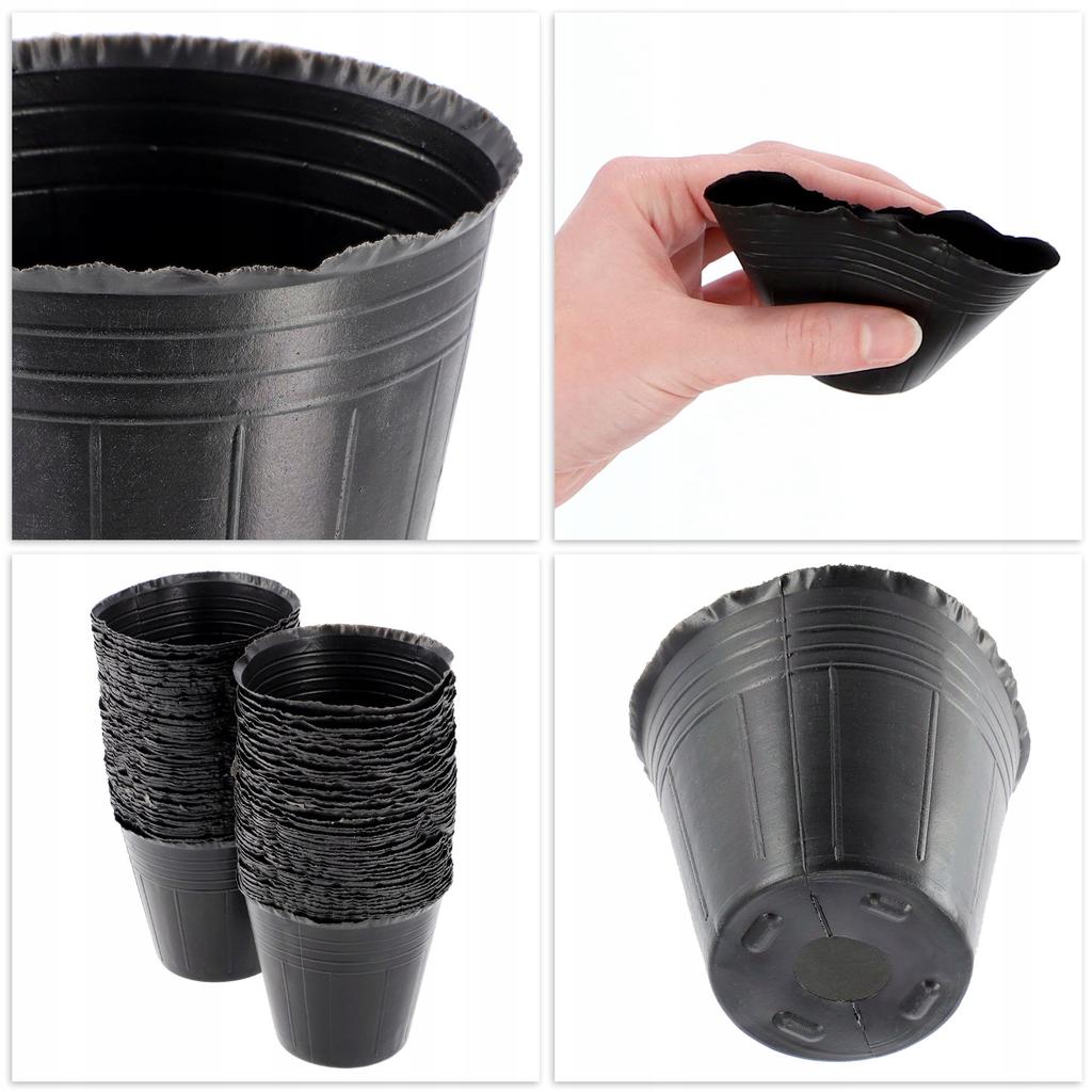 KADAX 100x Doniczki Produkcyjne Doniczka 6cm Do Rozsad Uprawy Sadzonki