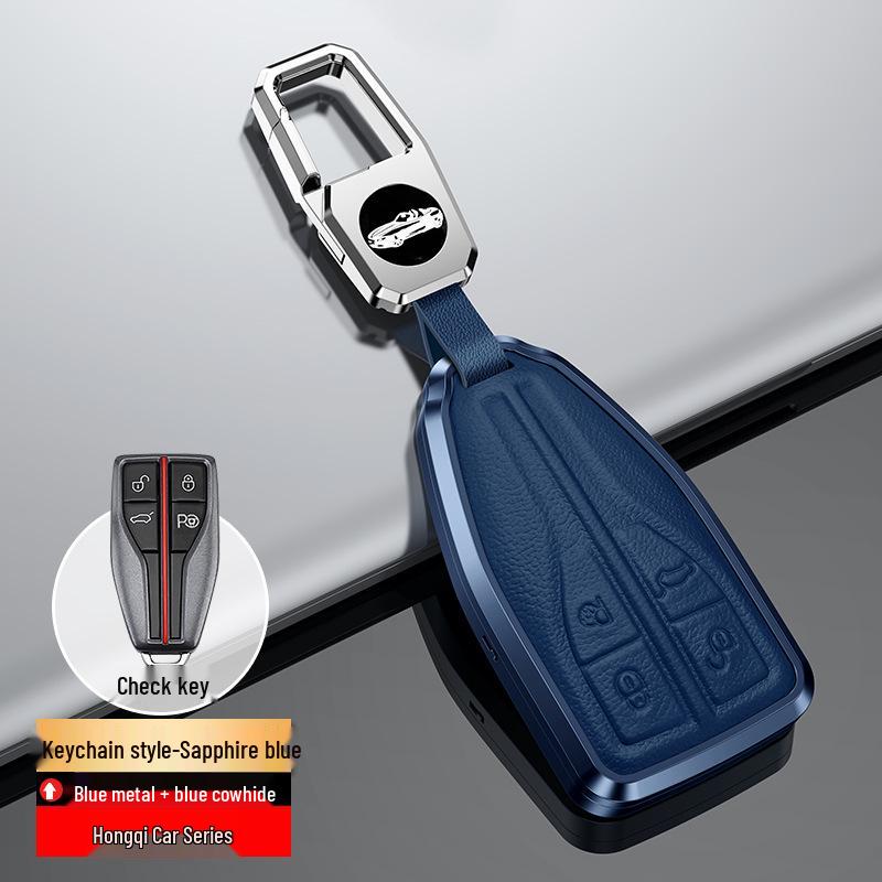 Premium Key Case for Hongqi HS5, HS7, H9, H5 Models