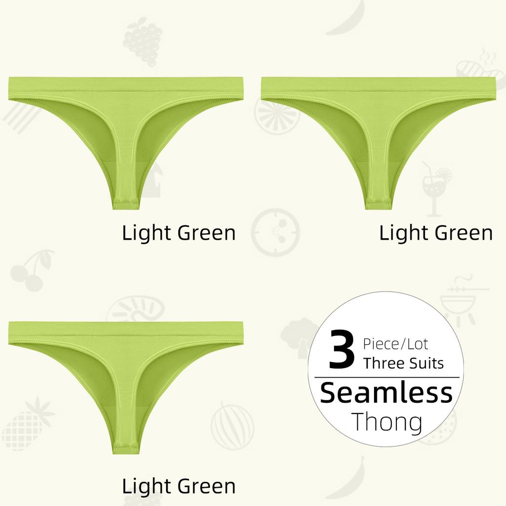 Sexy kalhotky s nízkým pasem, tanga s nízkým pasem, bezešvé dámské spodní prádlo s T střihem #JS001
