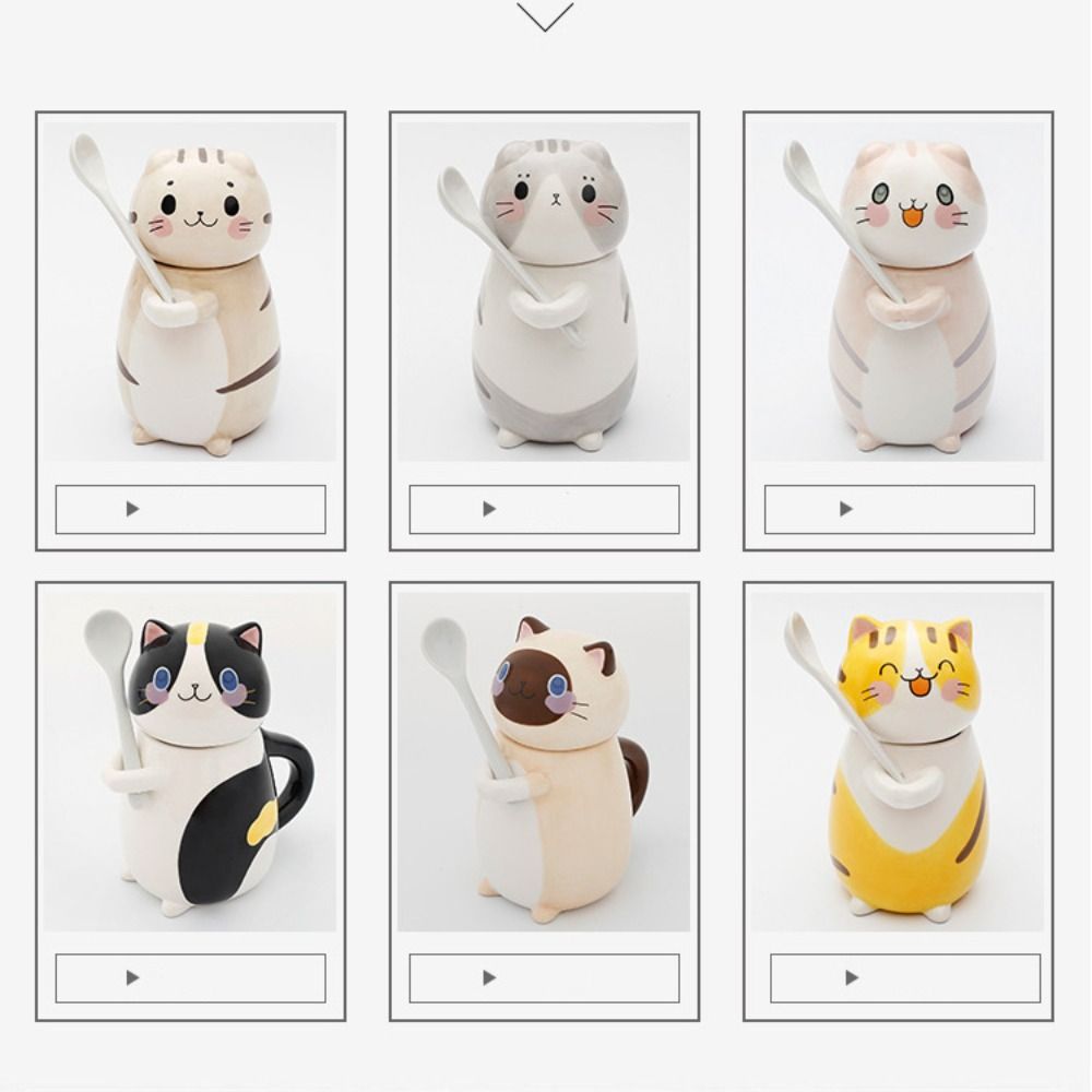 Cat Shaped Coffee Pots 6 Colors Milk Tea Cups New Coffeeware  Kitchen