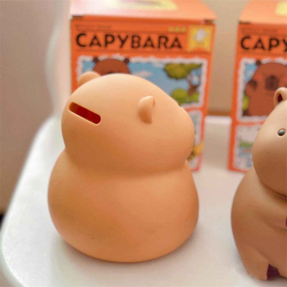 Decorative Capybara Money Boxes Large Capacity Capybara Kids Storage Box  Coins Cash