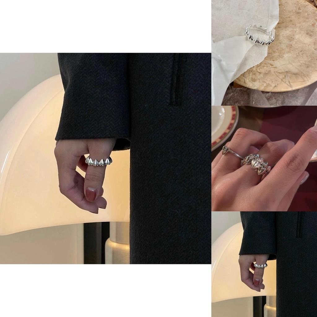 Fashionforward Imported Korean Adjustable Ring With Beautiful Heart Design Shape