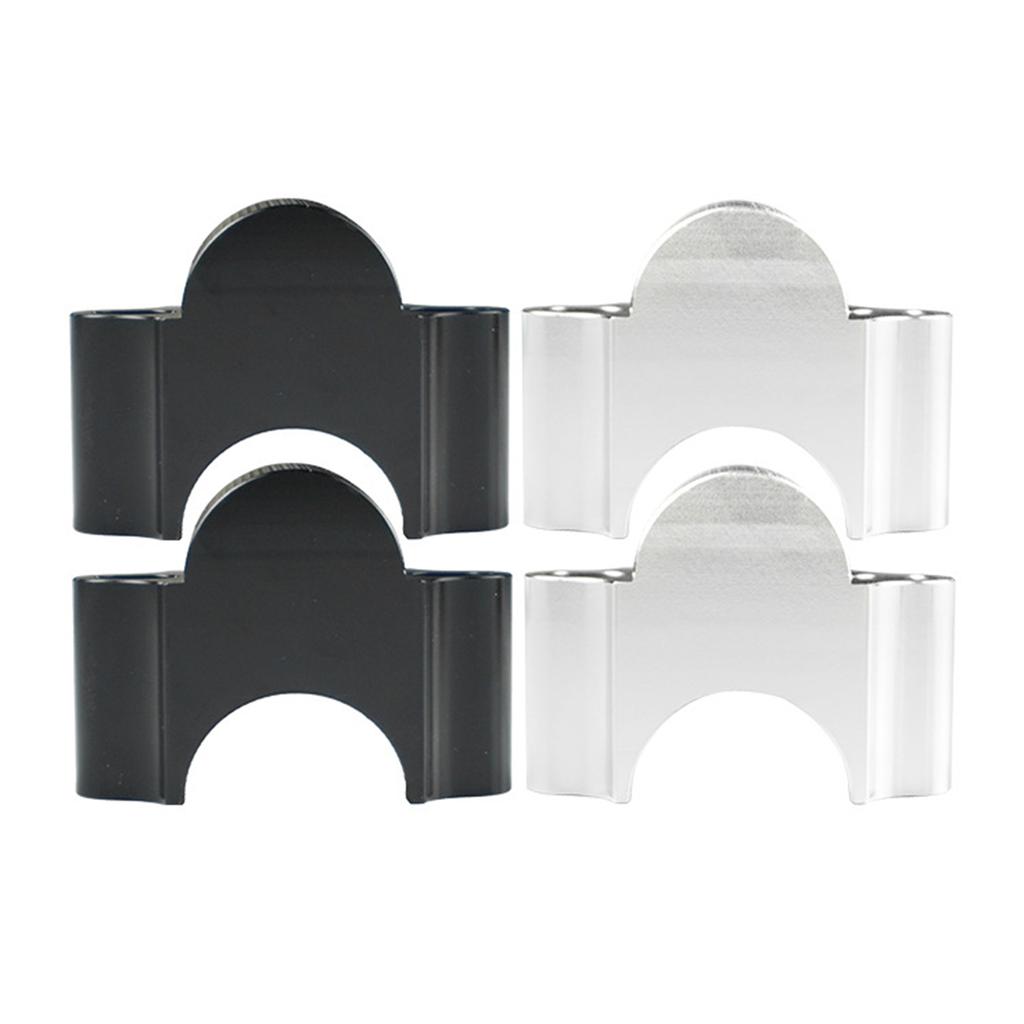 22mm 25mm Motorcycle Handlebar Risers, 2Pcs Universal Handlebar Clamp Stable Durable 25mm/28mm Handlebar Risers