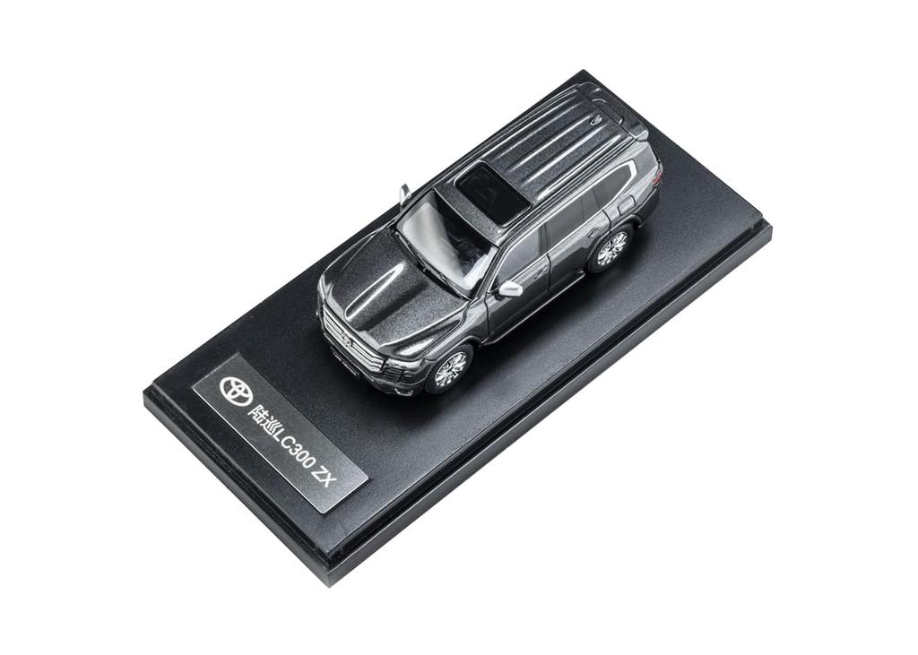 LCD MODELS 1/64 Toyota LC300-GR SPORT (Grey) Finished Product