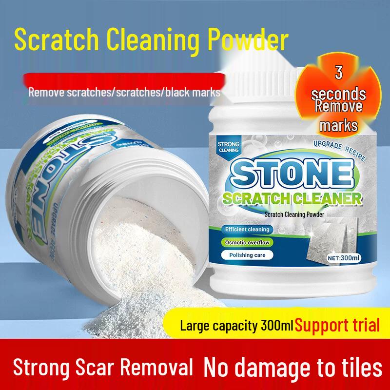 Matte Tile Scratch Remover & Repair Tool for Black Marks and Stains on Glazed Surfaces
