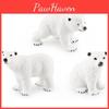 Realistic Pvc Arctic Animal Model Set Featuring Polar Bears And Penguins For Playtime