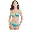 Shabaolai Women's Printed Two-Piece Bikini Swimsuit