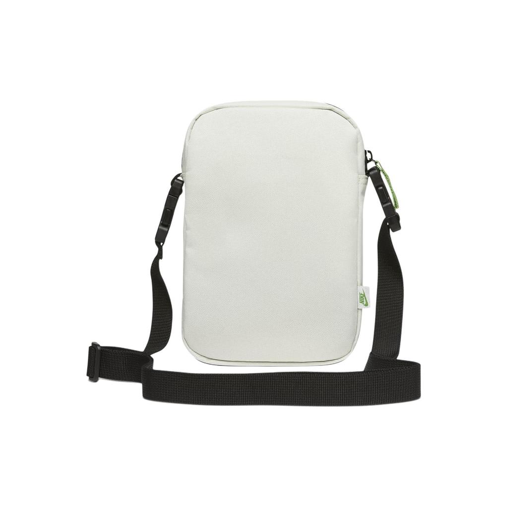 New Nike Heritage Fabric Shoulder Bag, Crossbody Bag Regular Unisex Sea Glass Blue & Black & Leaf Green FN0882-020