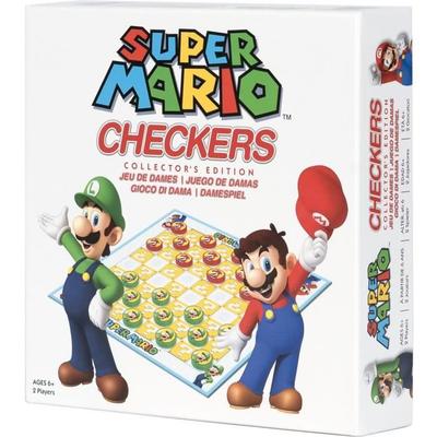 Super Mario Checkers - Board Game - GOLIATH - From 6 Years Old