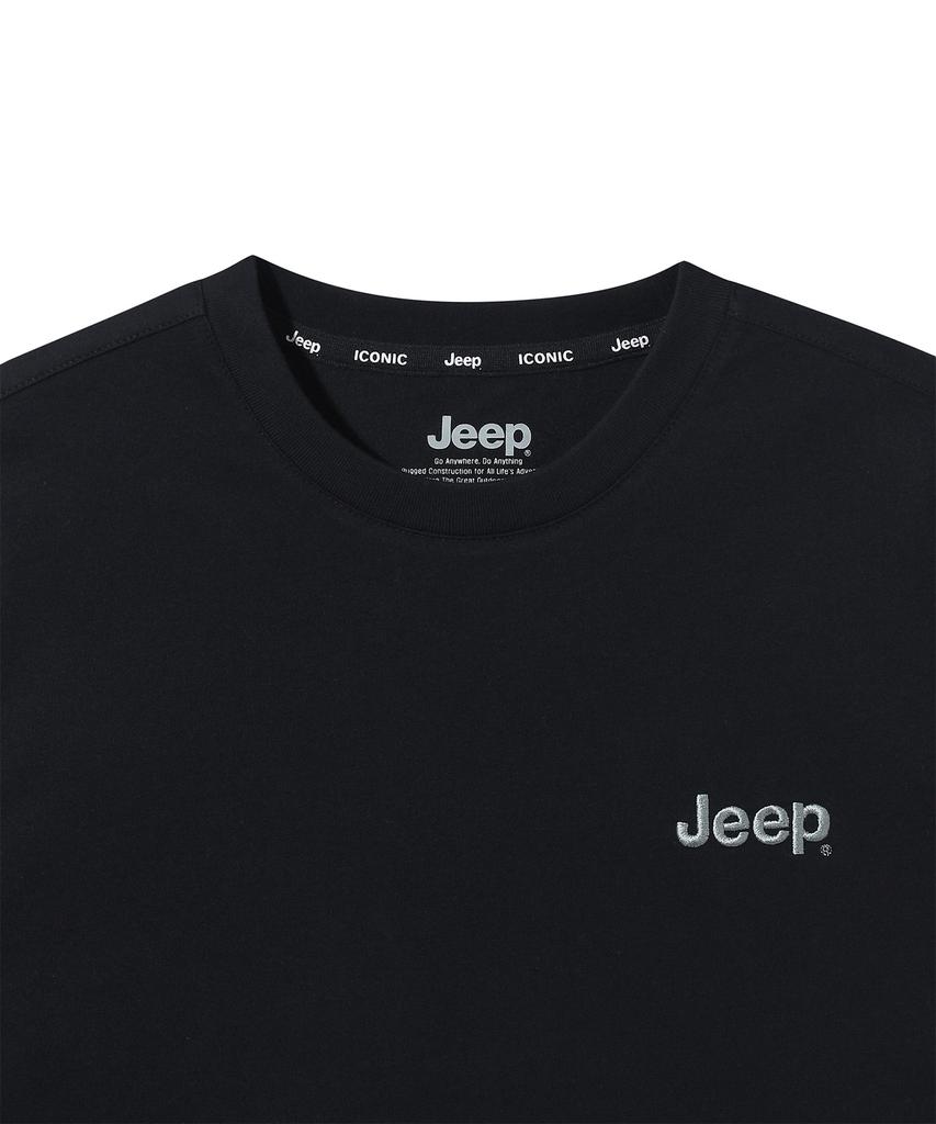 JEEP [Women] M-Logo Graphic Short Sleeve T-Shirt (Jq5Tsf173Bk)