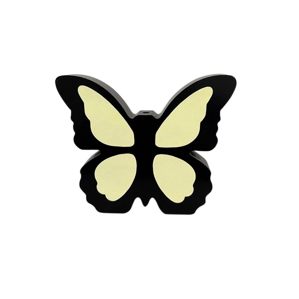 

French Style Butterfly Decorative Vase Fashion Wood Flower Vase Home S чёрный