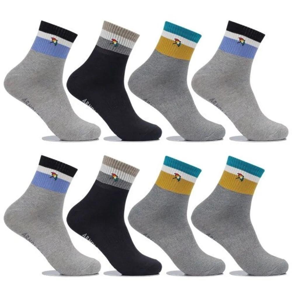 [Arnold Palmer] Anti-Twist Men s Casual Socks Mid-Length 8 Pairs MSP003 FREE